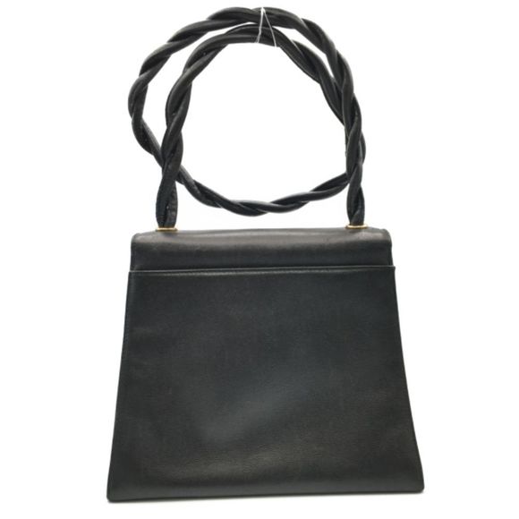 Chanel Turnlock Shoulder Bag Caviar Skin Grained Calf Black - Picture 3 of 4
